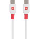 Skross SKCA0020C-C200CN USB Kabel USB 2.0 2 m USB C Weiß (SKCA0020C-C200CN)