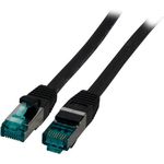 EFB-Elektronik RJ45 Patchkabel Cat.6A S/FTP LSZH schwarz 0,5m Hersteller: EFB Elektronik (MK6001.0,5B)