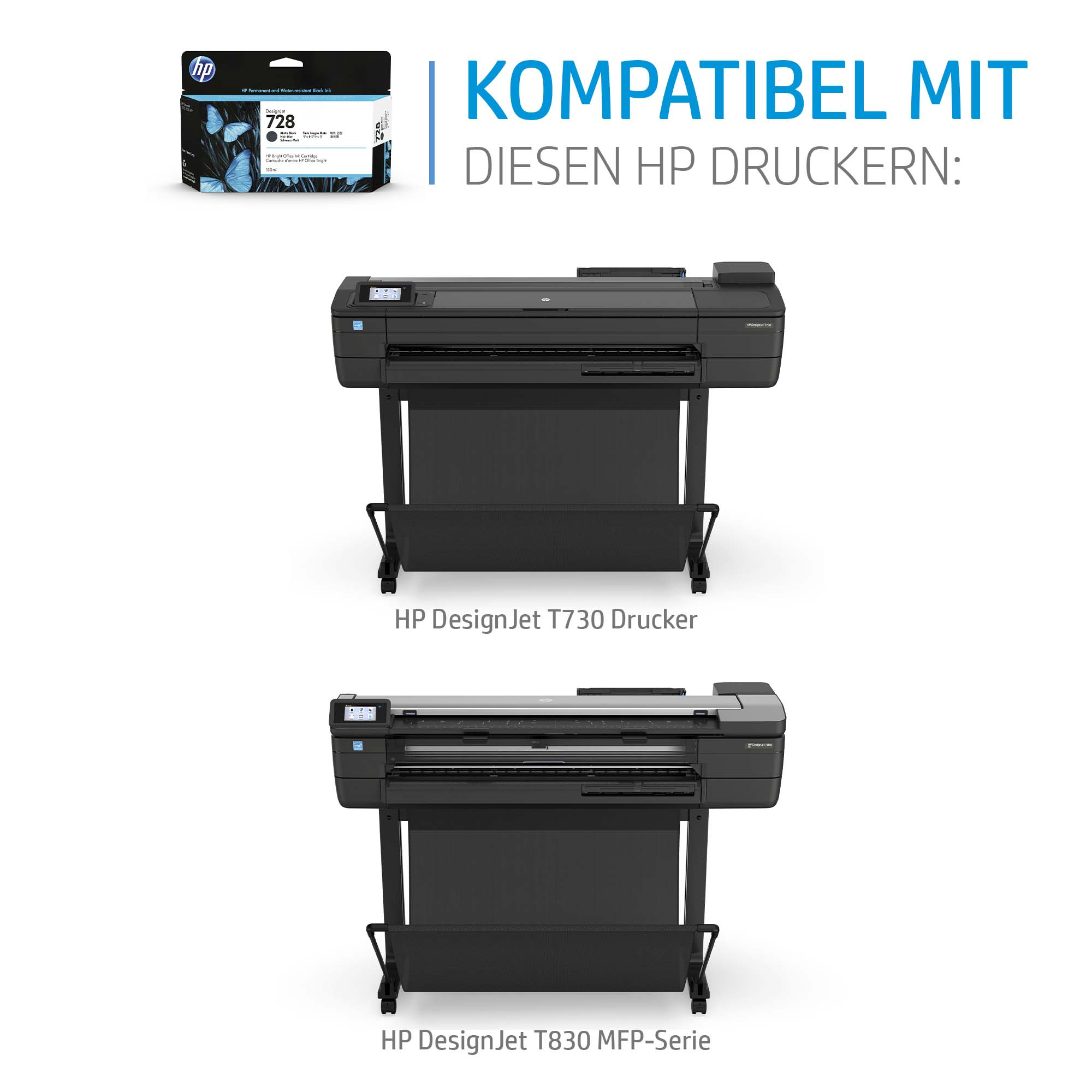 HP DesignJet 729 Druckkopf-Austauschset