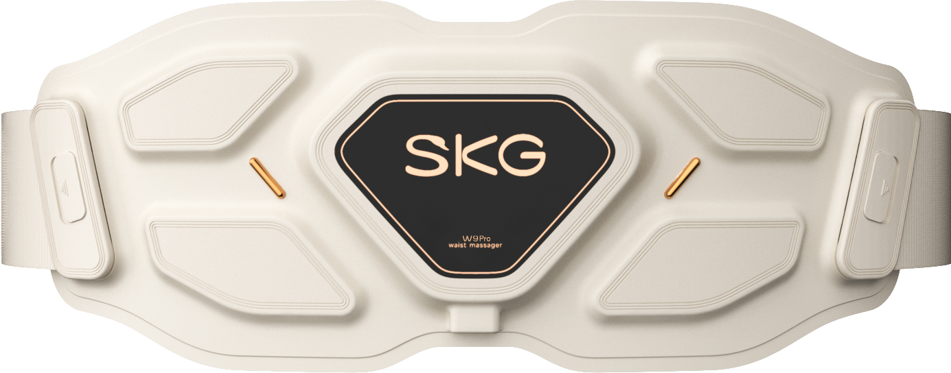 SKG Taillenmassagegerät W9 Pro Kabellos Weiß