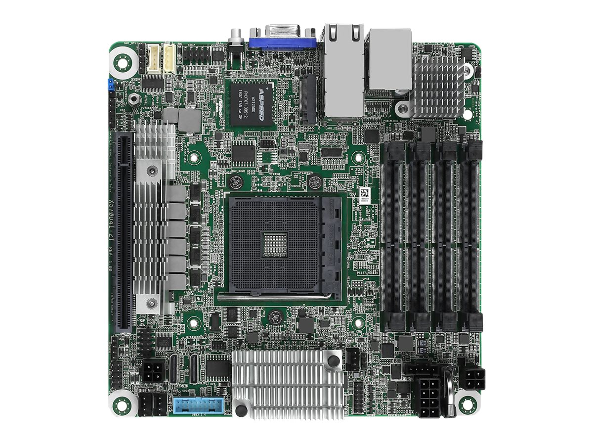 ASRock Rack X570D4I-2T Mini-ITX Motherboard Socket AM4 AMD X570