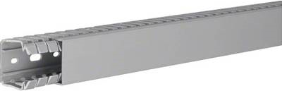 Hager Verdrahtungskanal (L x B x H) 2000 x 40 x 40 mm BA740040 1 St. Stein-Grau (BA740040)