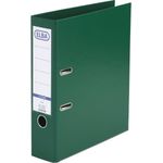 ELBA Ordner rado star, Rückenbreite: 80 mm, grün, DIN A4 Einband außen - innen PP, Sichttasche mit auswechselbarem (10468 GN)