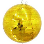 Eurolite 50120037 Discokugel mit goldener Oberfläche 40 cm (50120037)