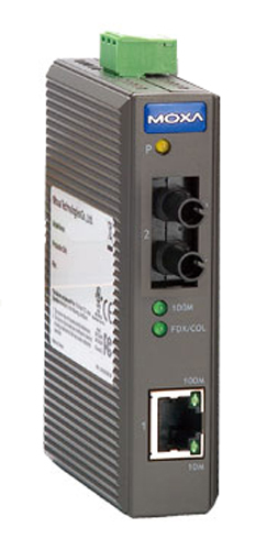 MOXA IMC-21-M-ST Medienkonverter 100 Mbit/s