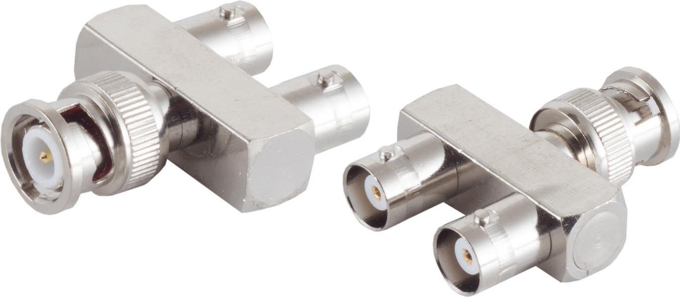 S/CONN maximum connectivity Adapter Video/ Audio-Y - Adapter, 1 BNC Stecker auf 2 BNC Kupplungen (98820-2)
