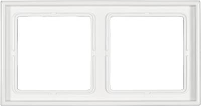 Jung 2fach Rahmen LS 990 Alpinweiß LS 982 WW (LS 982 WW)