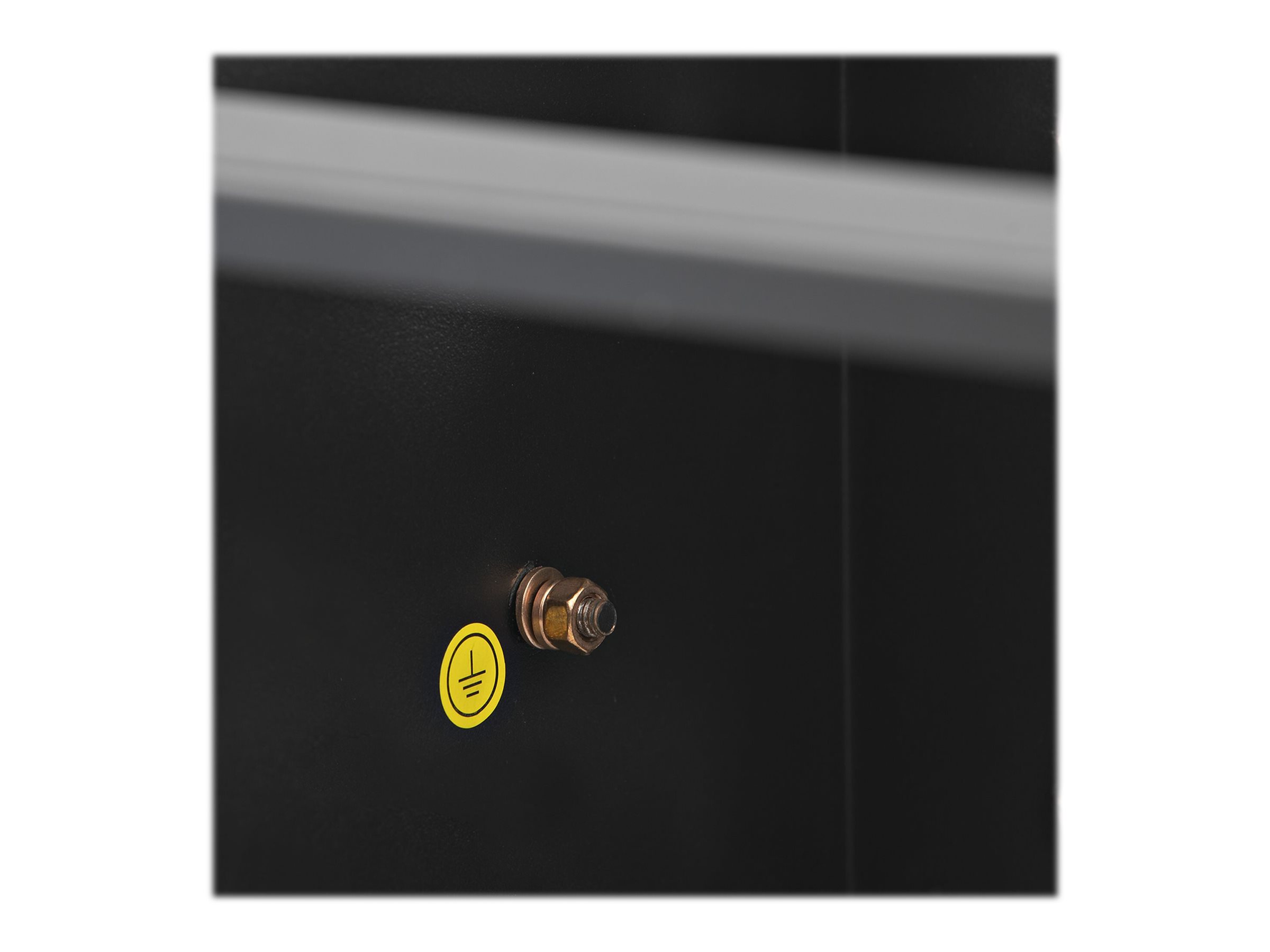 StarTech.com 4HE Wandmontage-Rack 19" 35 cm tief 20 kg Traglast Schwarz