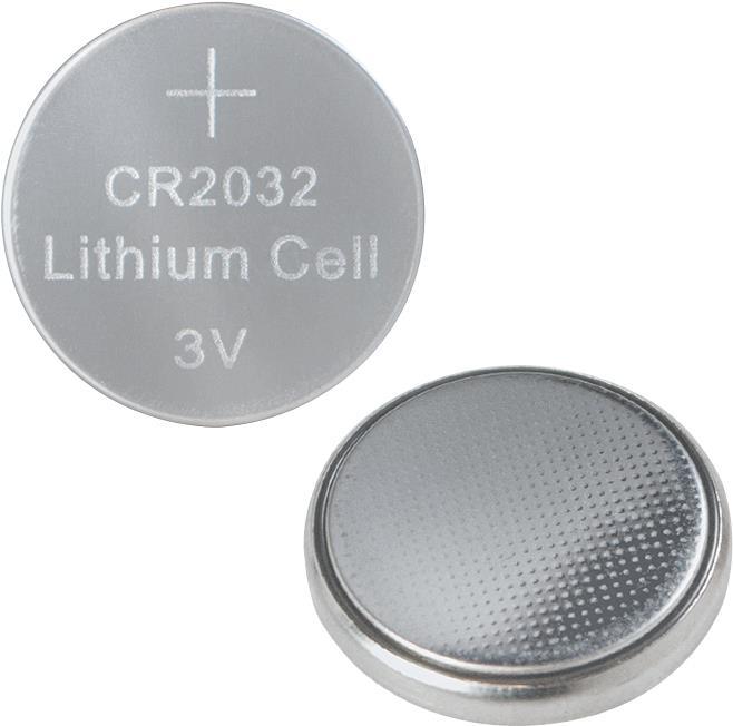 Logilink CR2032 - Lithium Knopfzelle, 3V, 20,0x3,2 mm, 10er Pack (CR2032B10)