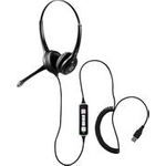 Geemarc CLA3 USB-A-Kopfhörer + Mikrofon, Hörgerätekompatibel (3521350009903)