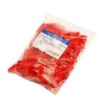 LogiLink Knickschutztülle für RJ45 Stecker, 5,5 mm, rot Kunststoffgehäuse, Inhalt: 100 Stück, in Polybeutel (MP0010)