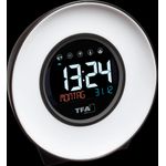 TFA Dostmann 60.2023.02 Quarz Wecker Weiß, Blau, Gelb, Grün, Rosa, Rot, Hellblau Alarmzeiten 1 (60.2023.02)