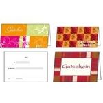 sigel Gutschein- faltkarten "Samba", mit Innendruck (DC154)