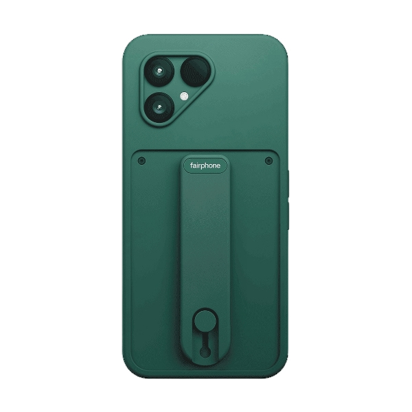 Fairphone 6 Rückabdeckung mit Finger Loop Forest Green