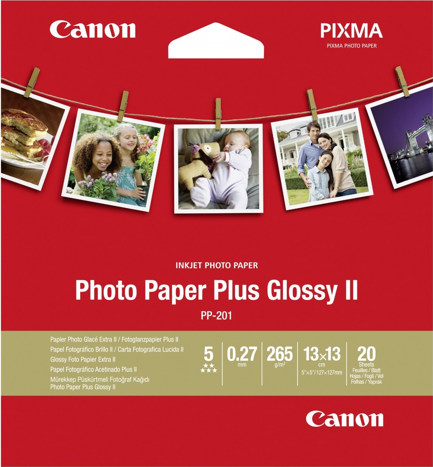 Canon Photo Paper Plus II PP-201 (2311B060)