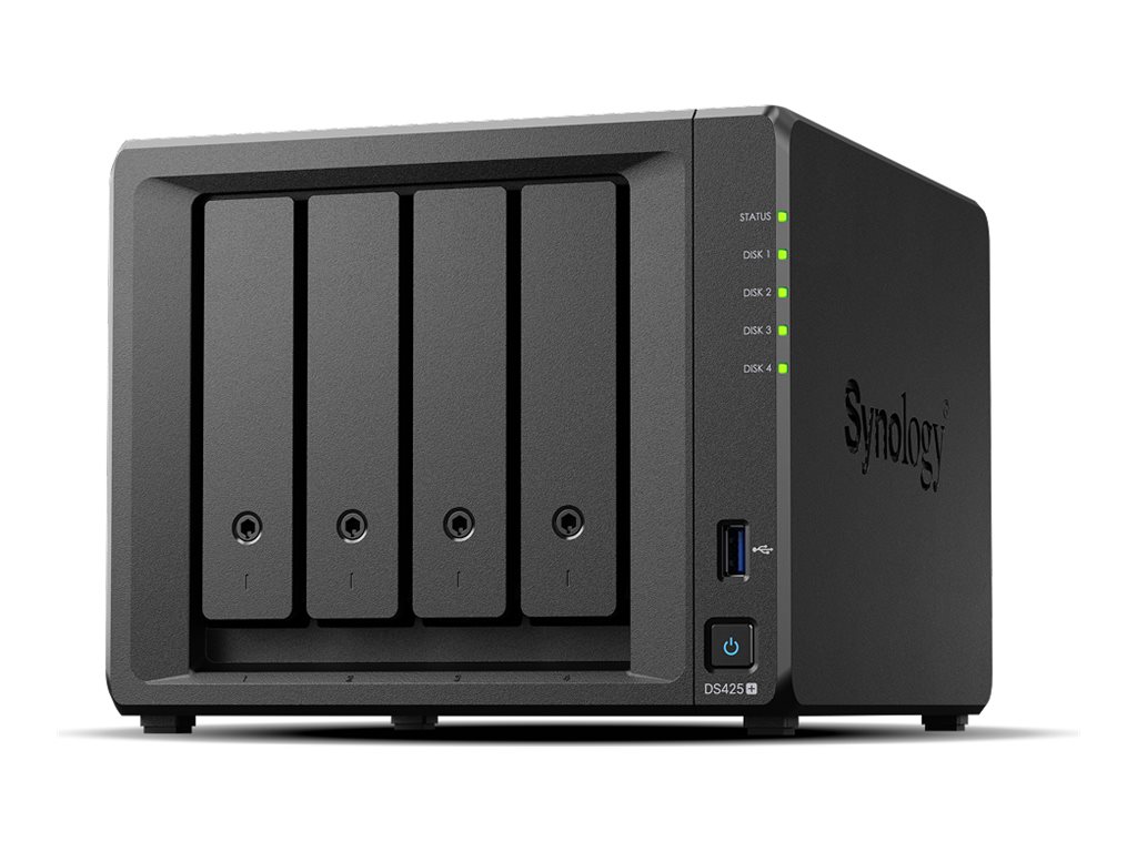 Synology Disk Station DS425+ NAS-Server Intel Celeron J4125 2 GB RAM Schwarz