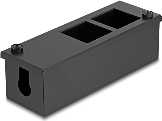 Delock Easy 45 Modulträger für Tisch- oder Wandmontage - 4 Port 22.5 x 45 mm 2 (81554)