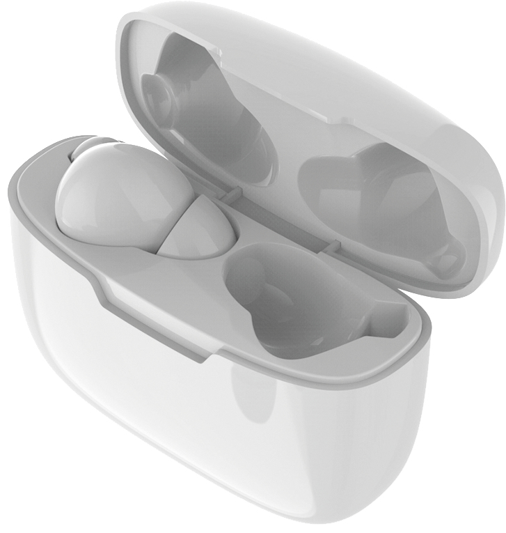 2GO TWS Dynamic In-Ear Kopfhörer Kabellos Bluetooth Weiß