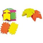 agipa Signal-Etiketten "Stern", gelb/orange, 160 x 240 mm Inhalt: 25 Stück (13925)