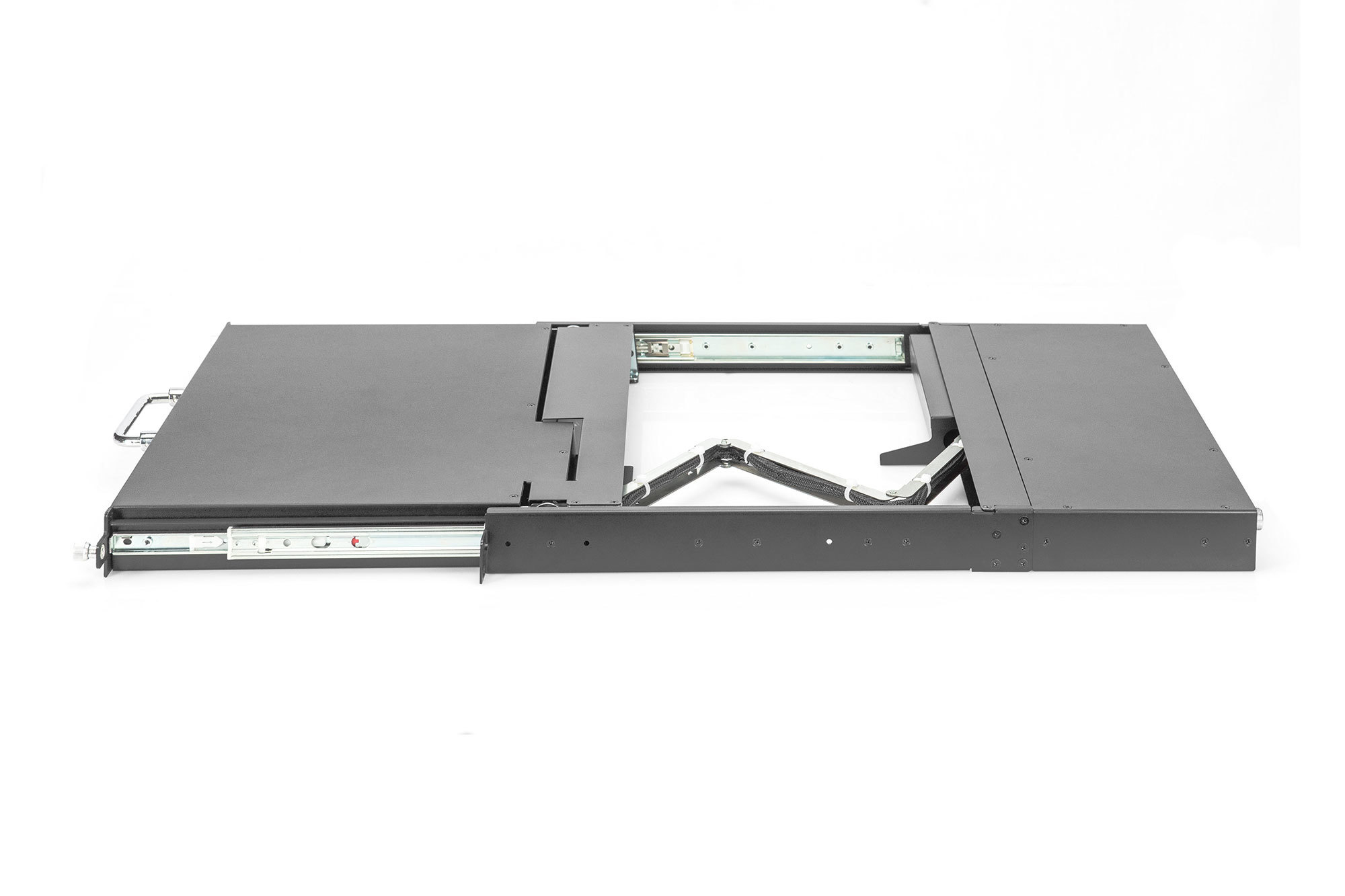 DIGITUS DS-72220-6GE 17" KVM-Konsole 8-Port HDMI Schwarz