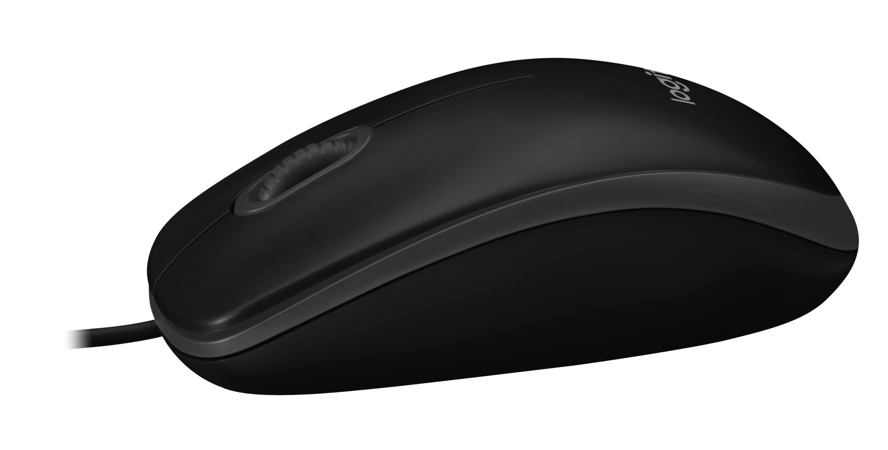 Logitech B100 Maus Optisch 3 Tasten USB Schwarz