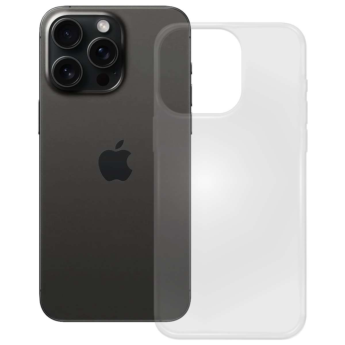 PEDEA Soft TPU Case für Apple iPhone 16 Pro 6.3" Transparent