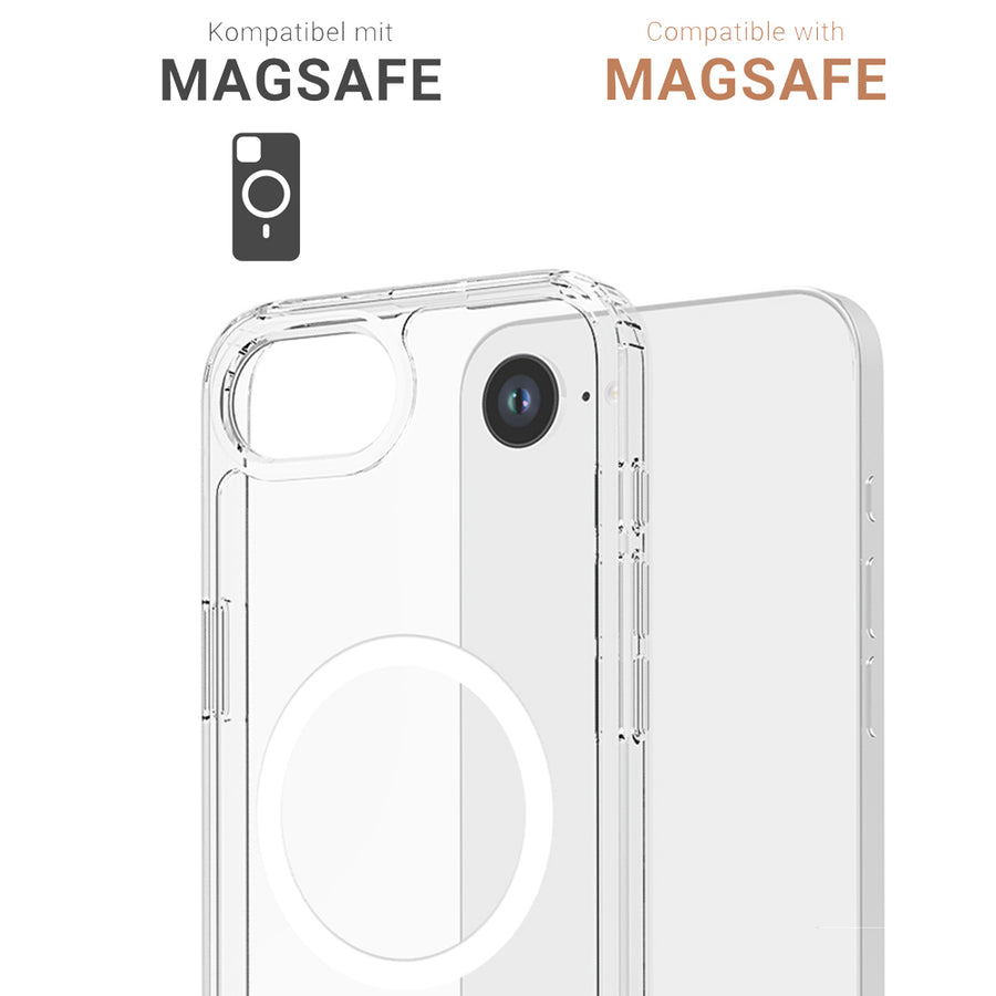 JT Berlin Pankow Clear MagSafe Apple iPhone 16e Transparent