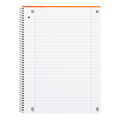 Oxford Collegeblock A4+ liniert 80 Blatt 90 g/m² Orange