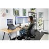Kensington SmartFit One-Touch Height Adjustable Dual Monitor Arm - Befestigungskit - einstellbarer Arm - für 2 Monitore - Aluminium, Kunststoff, Stahl - Bildschirmgröße: 33-86,4 cm (13"-34") - C-Zwinge, Tülle, Tischmontage (K59601WW)
