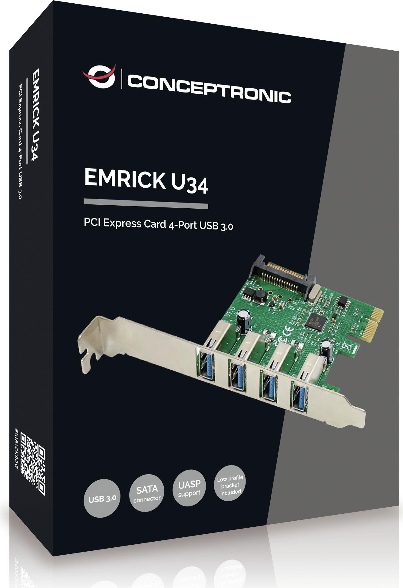 Conceptronic Emrick U34 (EMRICK02G)