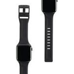 Urban Armor Gear UAG SCOUT STRAP BLACK Silicone, Stainless steel, f/ Apple Watch 44/42, Black (191488114040)