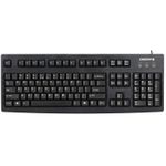 CHERRY Standard Keyboard USB black (US) US-Englisch mit EURO Symbol (G83-6104LUNEU-2)