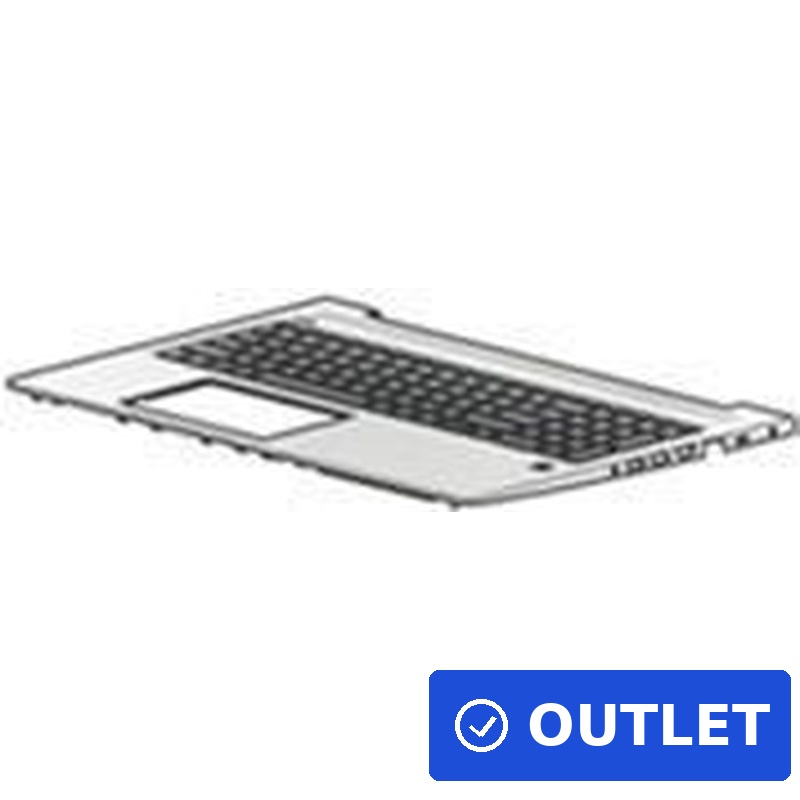 HP L45091-041 Notebook-Ersatzteil Gehäuse-Unterteil+Tastatur (L45091-041) (geöffnet)