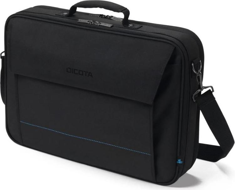 DICOTA Multi Plus TWO Notebook-Tasche für 14-16 Zoll Laptops Aktenkoffer Schwarz