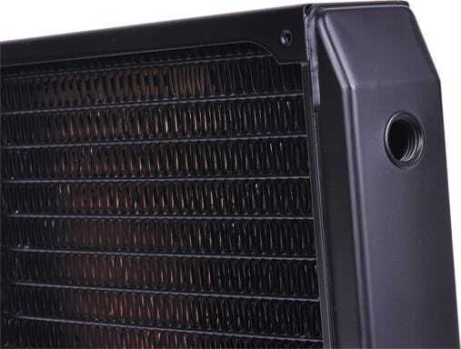 Alphacool NexXxoS XT45 Full Copper 180mm Dual Radiator Schwarz