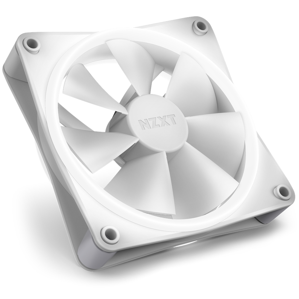 NZXT F Series F120 RGB DUO Triple Pack Gehäuselüfter 3x 120mm PWM Weiß