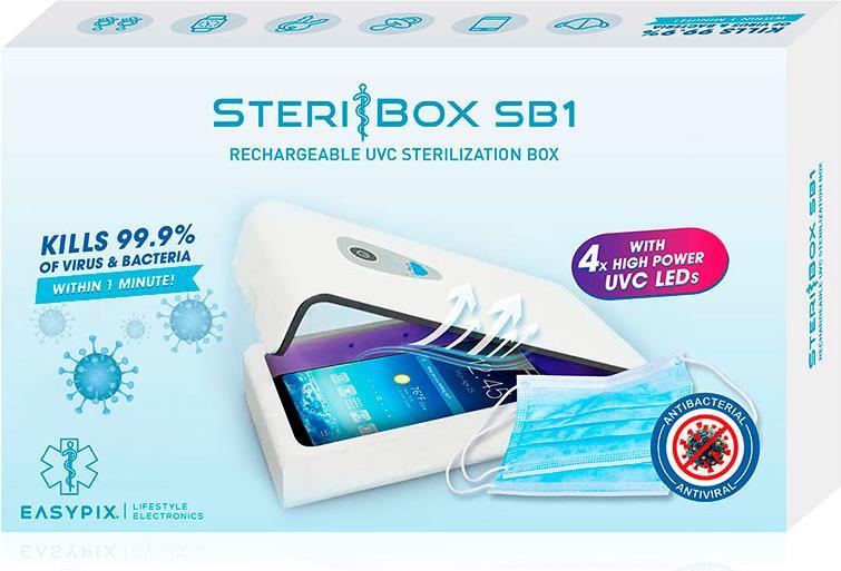 Easypix SteriBox SB1 Weiß 280 nm UV-C Akku (64020)