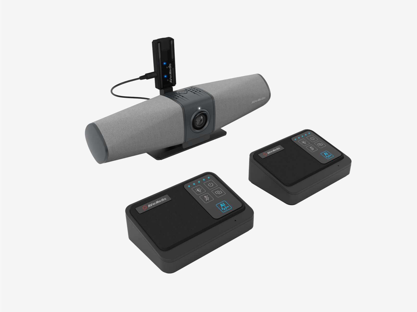 AVerMedia AW111 Mikrofonsystem USB-C Schwarz