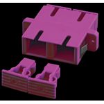 EFB-Elektronik Kupplung SC Duplex OM4 einteilig, erikaviolett, Keramikhülse Hersteller: EFB Elektronik (53333.1)