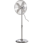 Sygonix Standventilator 50 W (Ø x H) 445 mm x 1300 mm Chrom Schwenkbar, Höhenverstellbar (SY-6904464)