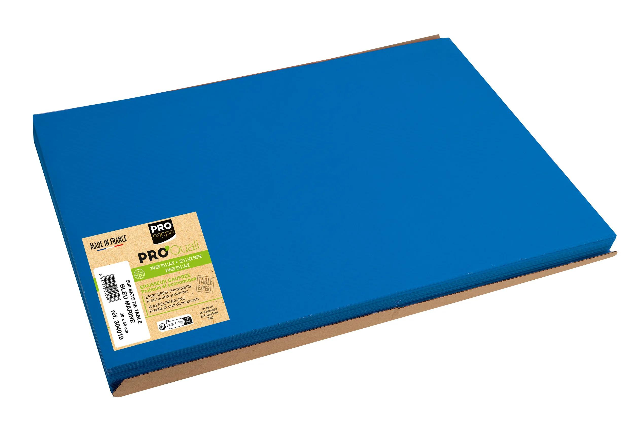 PROnappe 304019I Platzdeckchen Rechteck 30 x 40 cm Blau