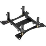 Joy-it Befestigungssatz zur Hutschienenmontage Schwarz (RB-Mount3)