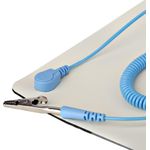 StarTech.com 23x47" Anti Static Mat, ESD Mat for Electronics Repair, Anti Static Desk Mat w/Detachable Grounding Wire, ANSI/ESD S 4.1 Compliant, Flexible Thermoplastic Work Mat/Pad (LG-ANTI-STATIC-MAT)