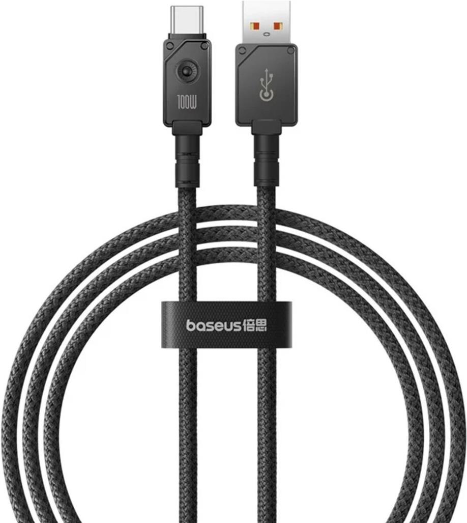 Baseus Unbreakable USB Kabel 1 m USB A USB C Schwarz (P10355801111-00)