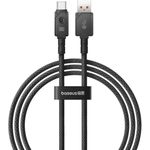 Baseus Unbreakable USB Kabel 1 m USB A USB C Schwarz (P10355801111-00)