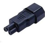 EFB-Elektronik Netzadapter IEC C14 auf IEC C5, Kaltgerätestecker - Mickey Mouse Hersteller: EFB Elektronik (EB515)