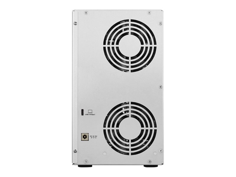 TerraMaster D6-320 6-Bay Speichergehäuse USB 3.2 Schwarz