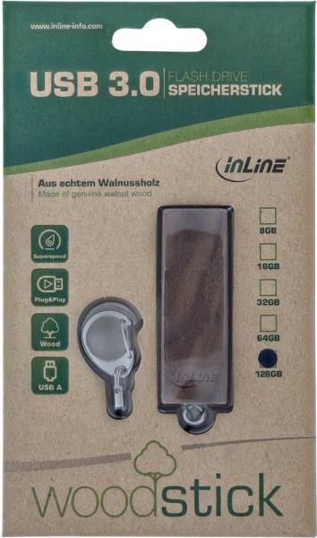 InLine Woodstick USB3.0k (35065W)
