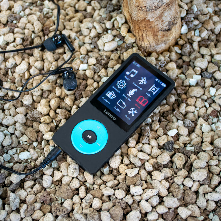 Lenco XEMIO XEMIO-860BU 8 GB MP3-Player Schwarz, Blau