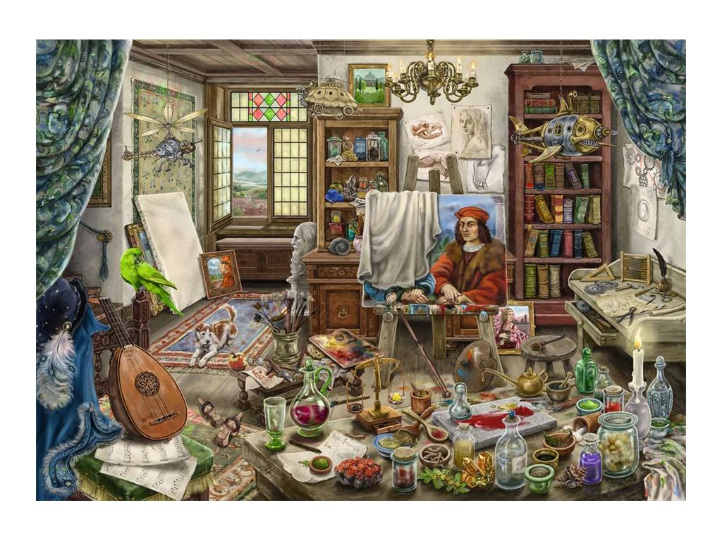 Ravensburger Exit Das Künstleratelier Kontur-Puzzle 759 Teile